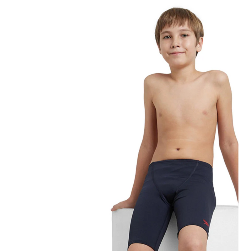 Load image into Gallery viewer, Speedo JM Essential Endurance+V Cut Boys Swimming Jammer

