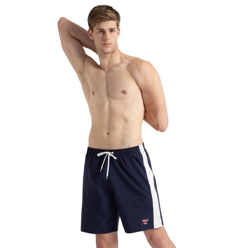 Load image into Gallery viewer, Speedo Step Volley Watershorts Side Pocket Male Swimming Costume
