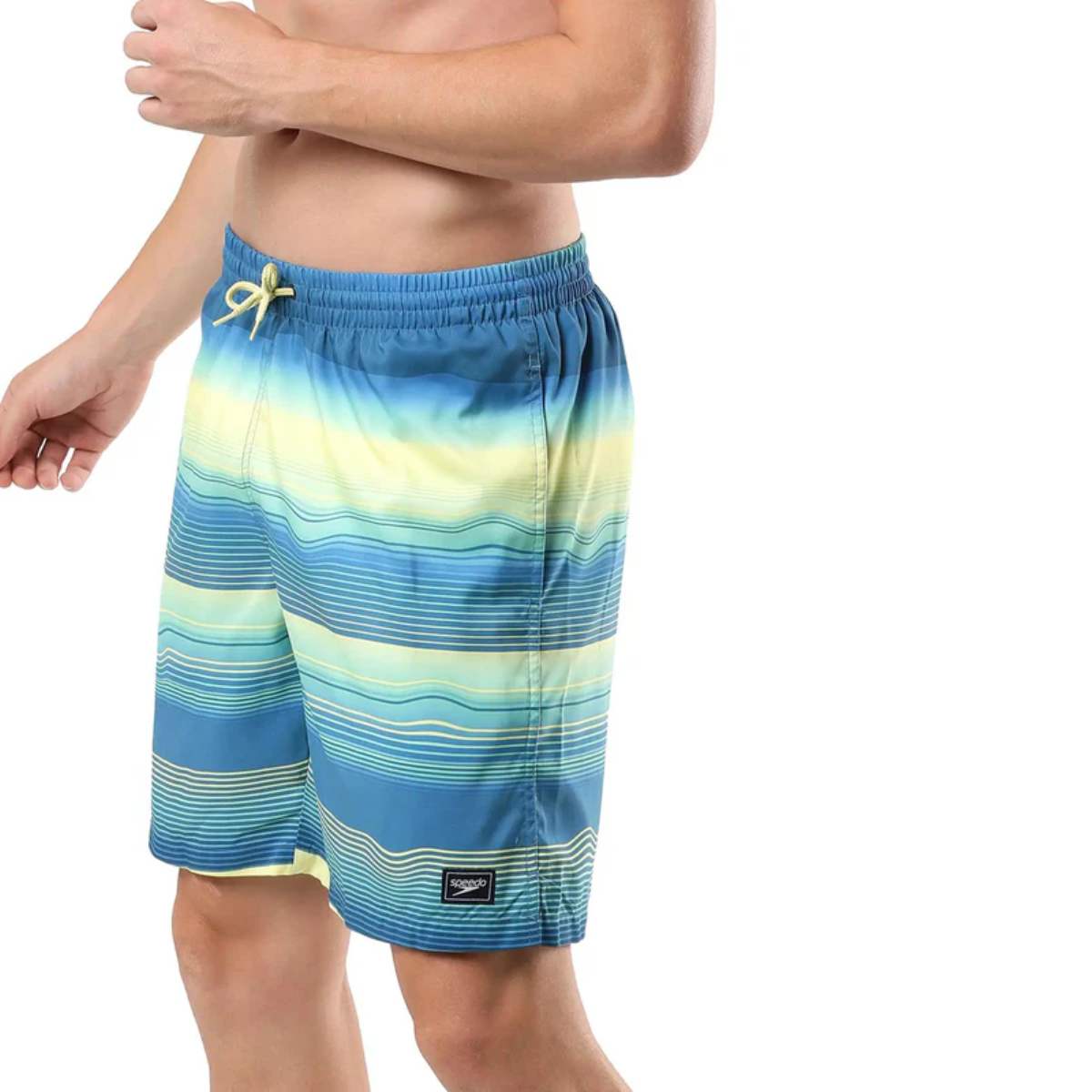 Speedo Am Digital Printed 18"Water Short Swimming Costume (Male)