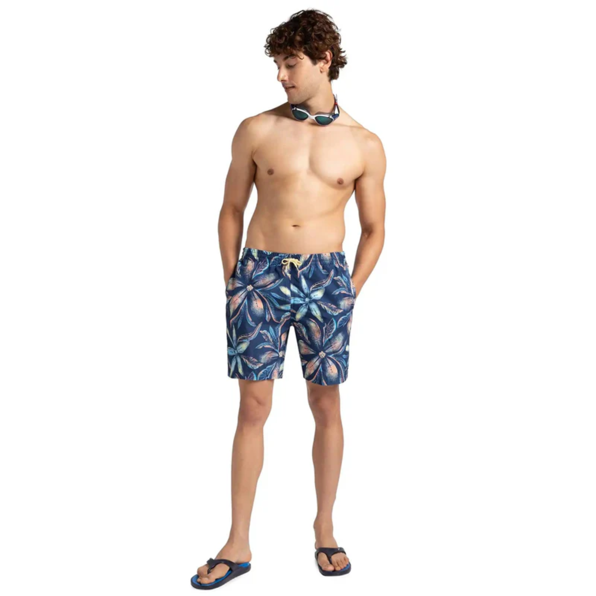 Speedo Am Digital Printed 18"Water Short Swimming Costume (Male)