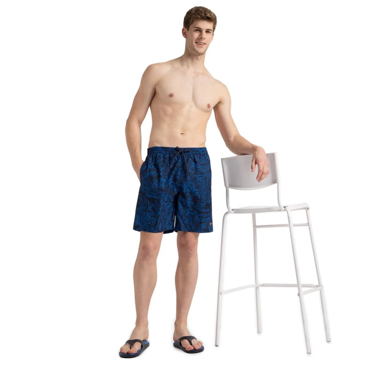 Speedo AM Essential Printed Water Short Male Swimming Costume