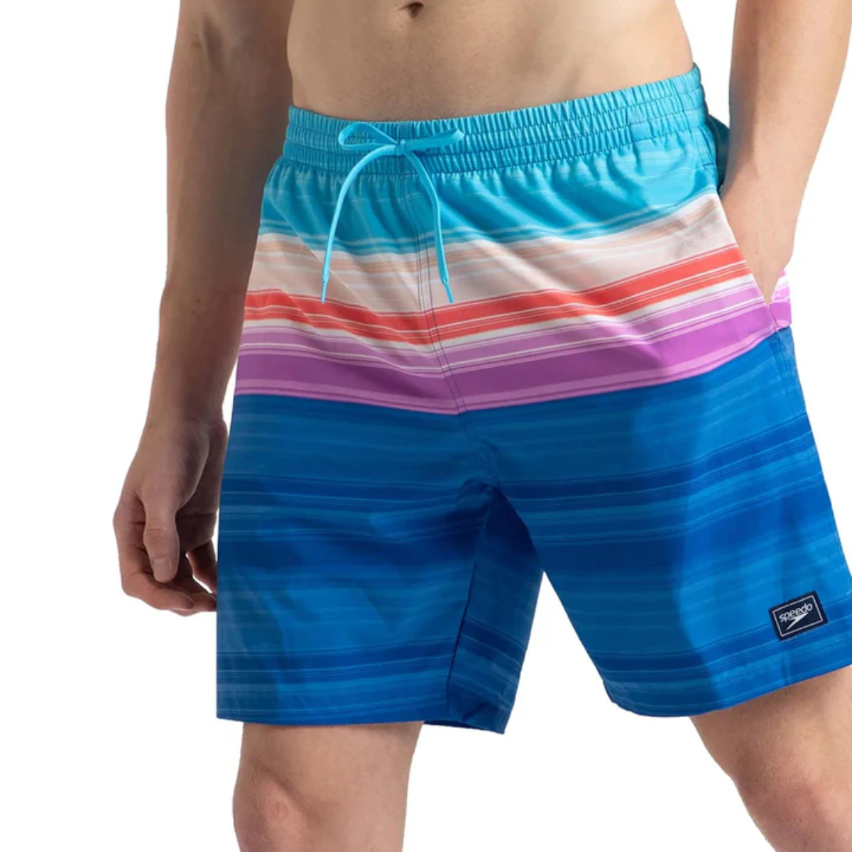 Speedo AM Essential Printed Water Short Male Swimming Costume