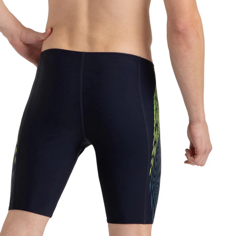 Load image into Gallery viewer, Speedo AM Tech Panel Jammer Male Swimming Costume
