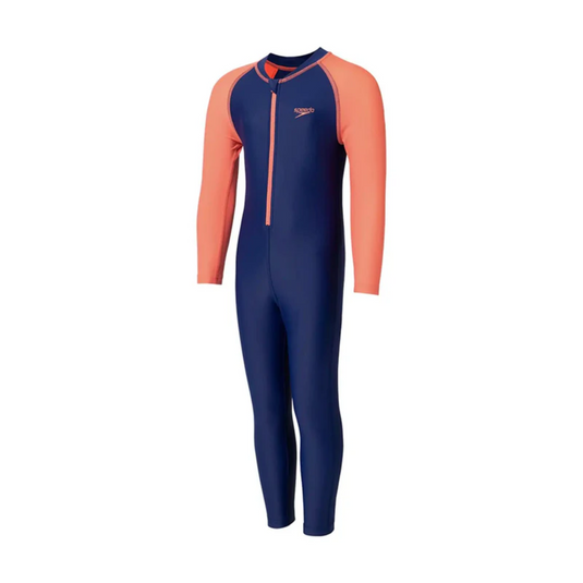 Speedo Colorblock Aop All In One Suit Female Swimming Costume