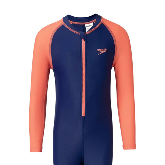 Speedo Colorblock Aop All In One Suit Female Swimming Costume