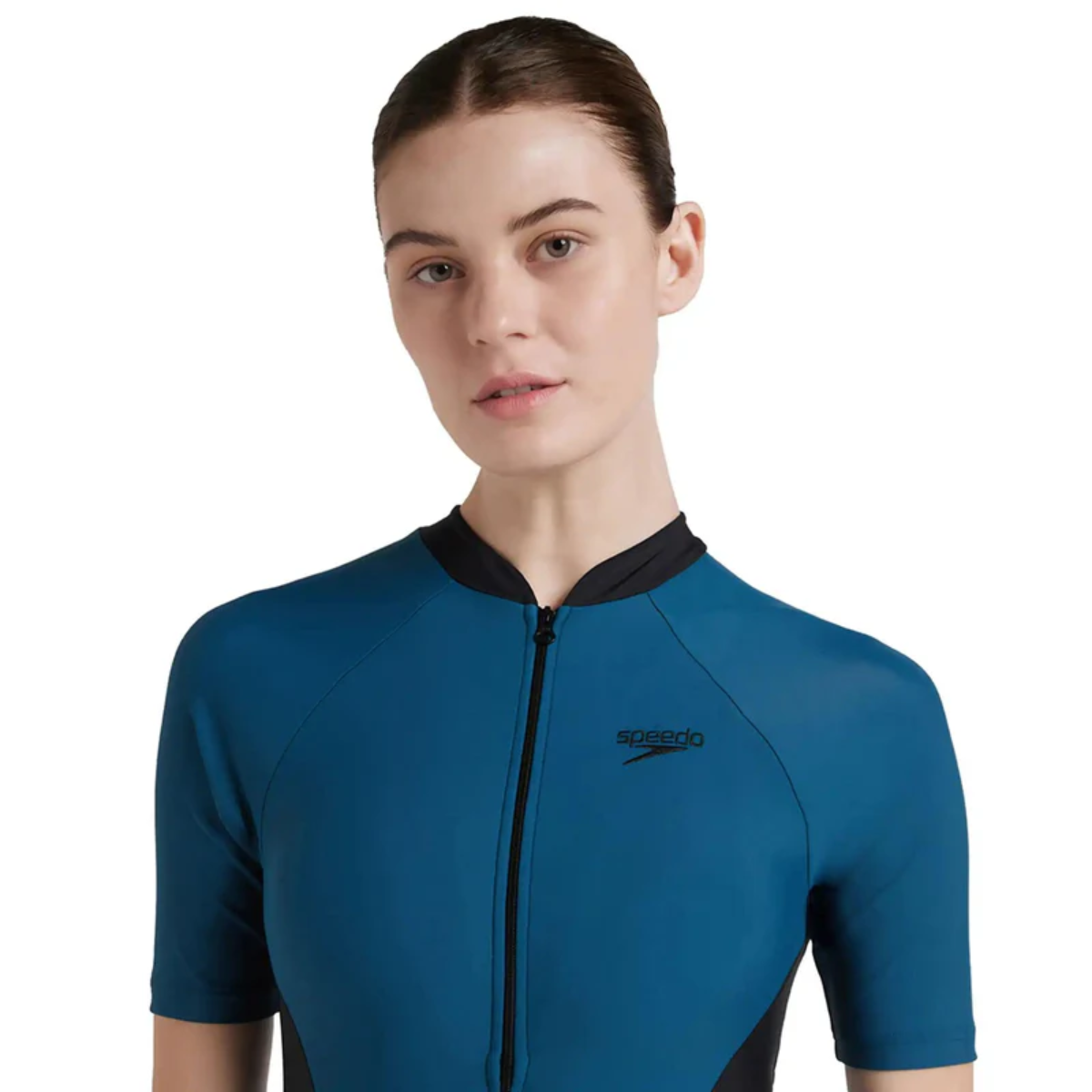 Speedo Essential Panel Kneesuit Female Swimming Costume