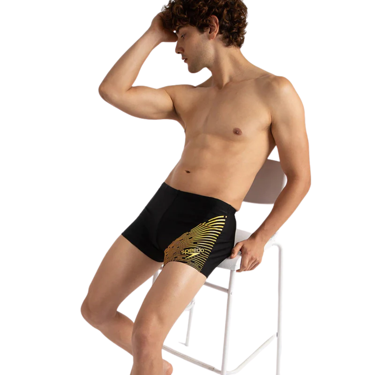 Speedo Am Medley Logo Aquashort Swimming Costume(Male)