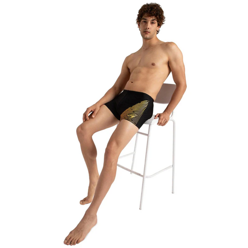 Load image into Gallery viewer, Speedo Am Medley Logo Aquashort Swimming Costume(Male)
