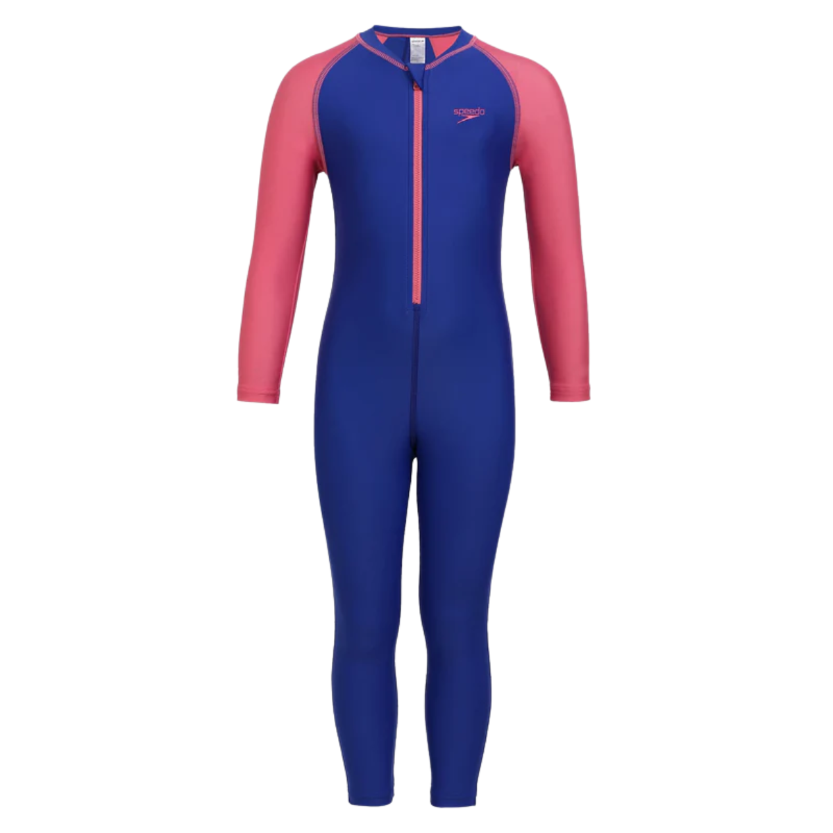 Speedo JF Colorblk All In 1 Suit Girls Swimming Costume