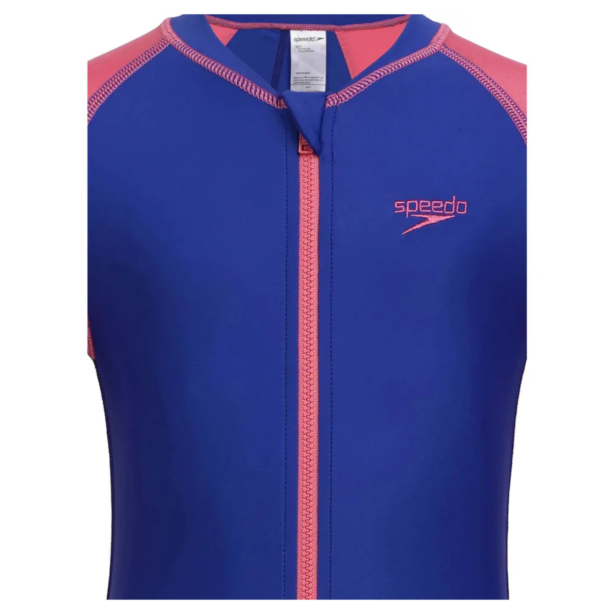 Speedo JF Colorblk All In 1 Suit Girls Swimming Costume