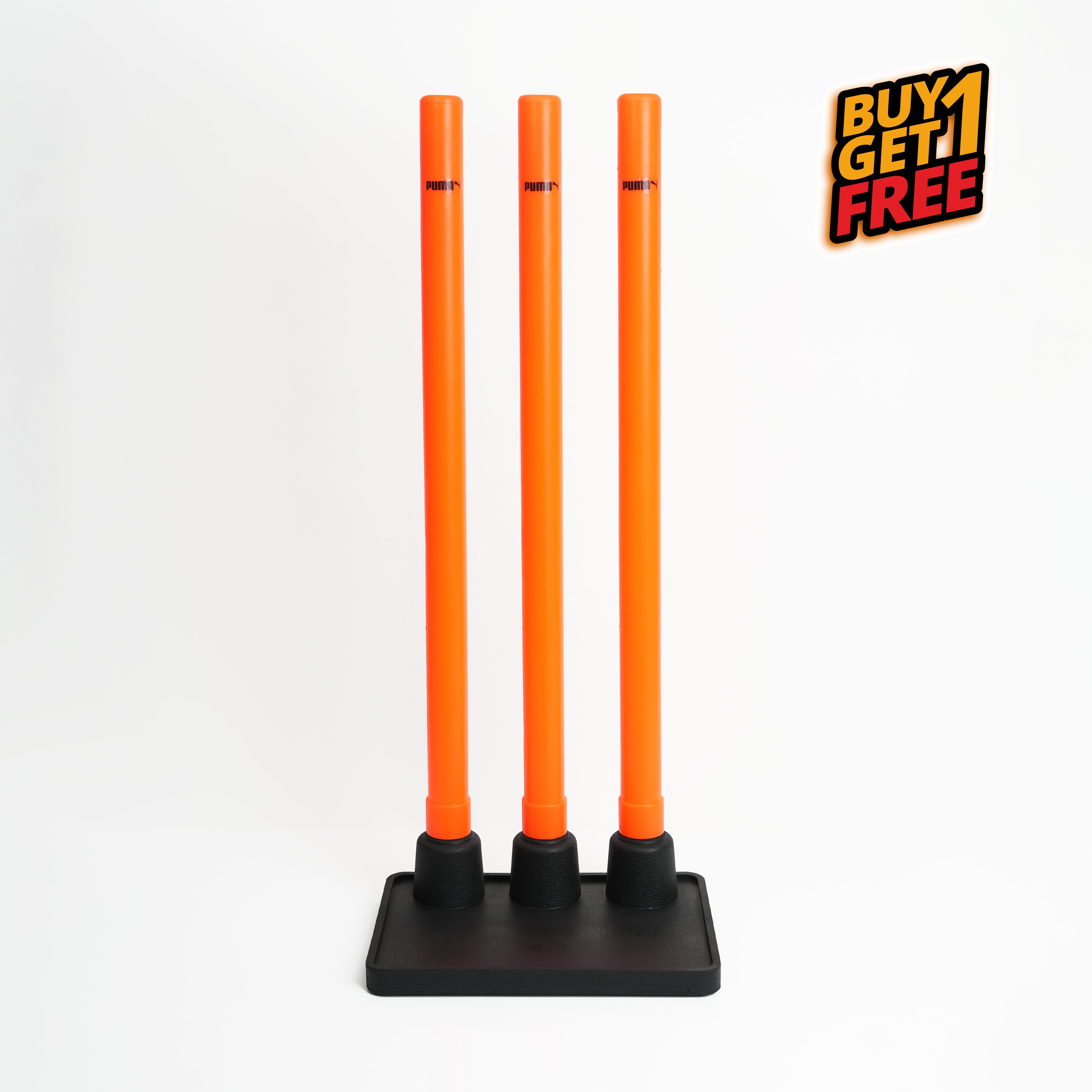 Puma Future-Rb Cricket Stumps with Rubber Base (BOGO)