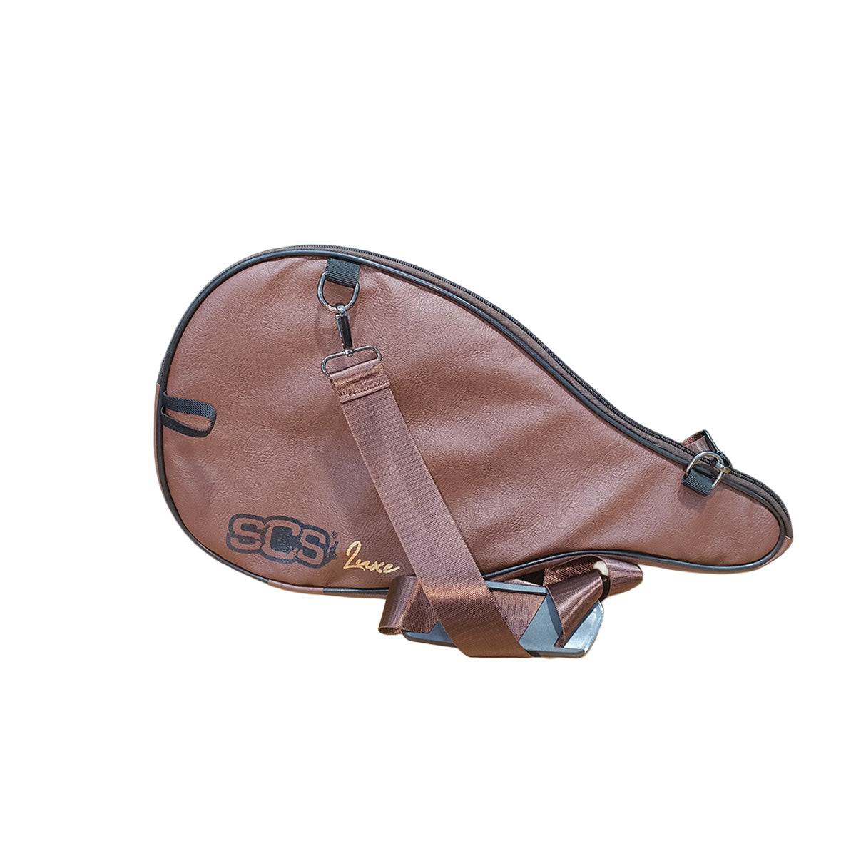 SCS Luxe PU Leather Pickleball Cover Bag