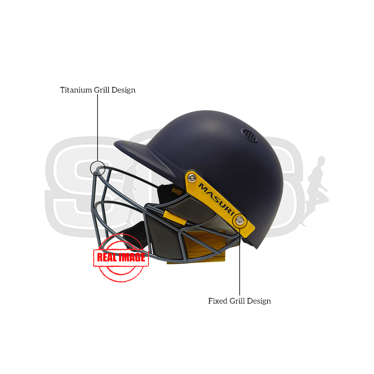 Masuri TrueFit 3D T Line Titanium Cricket Helmet
