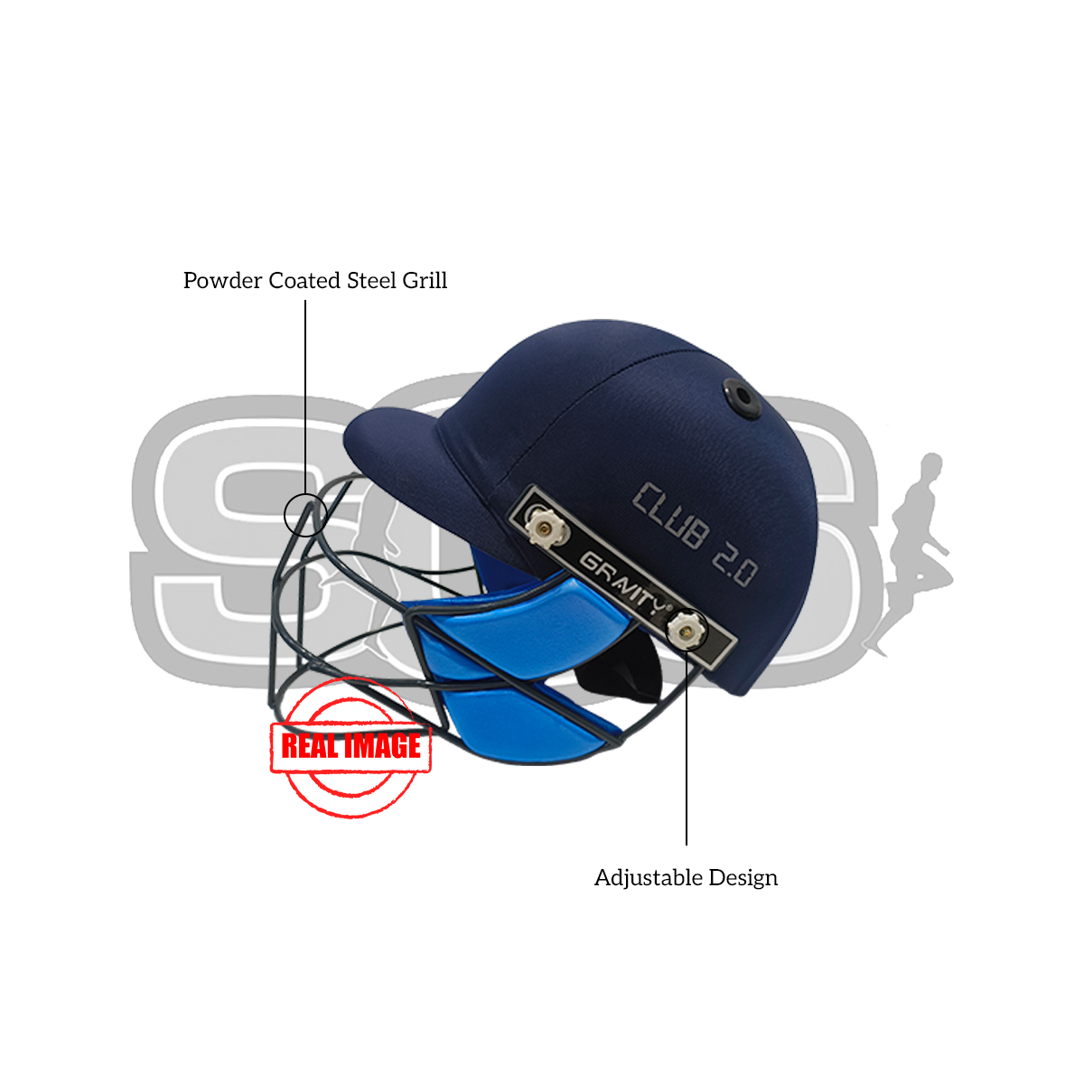 Gravity Club 2.0 Cricket Helmet