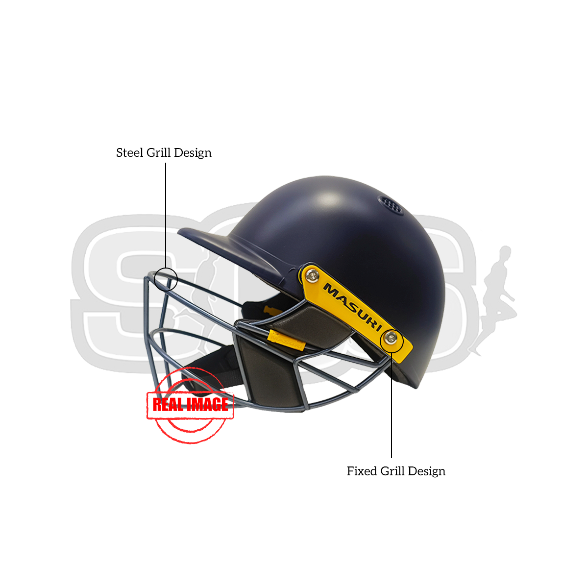 Masuri T Line Plus Steel Cricket Helmet