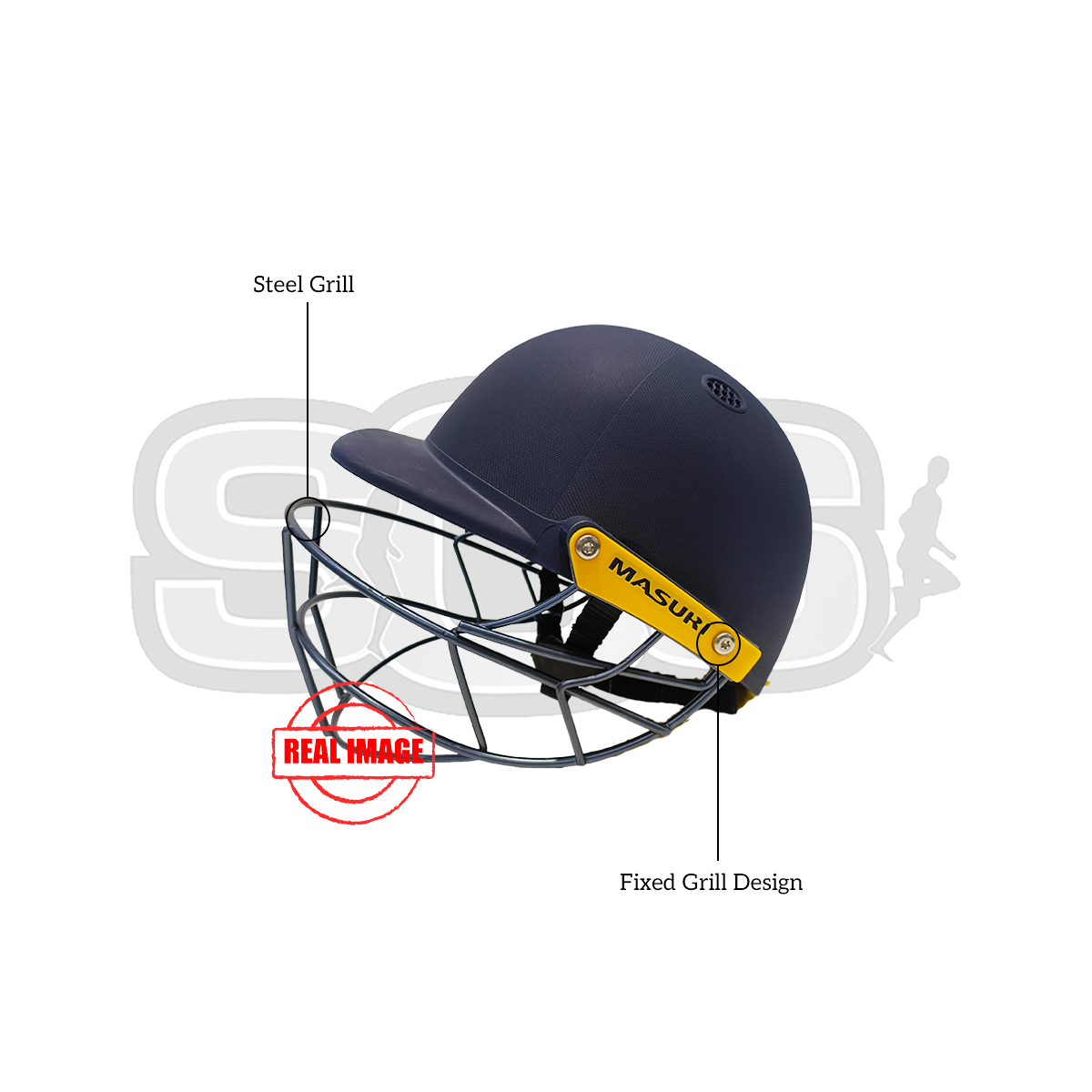 Masuri C Line Steel Cricket Helmet