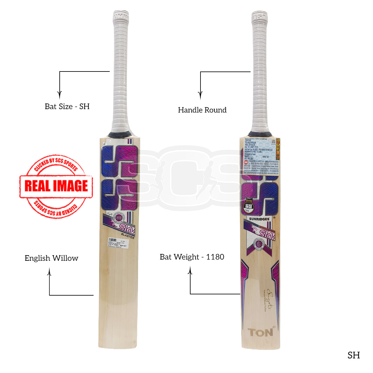 SS Sky Blaster English Willow Cricket Bat