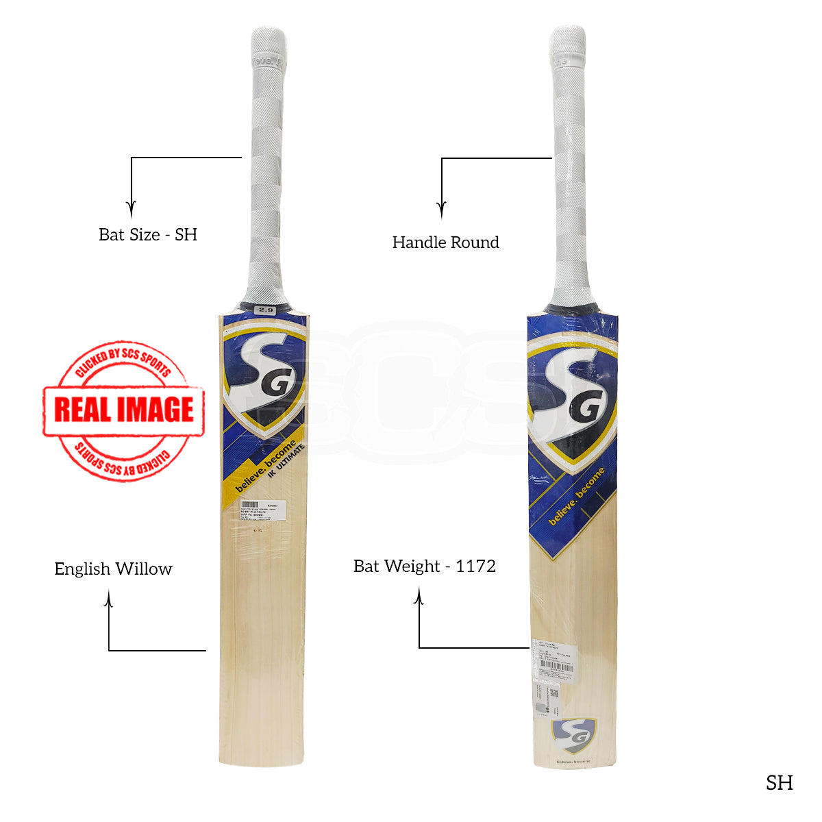SG IK Ultimate English Willow Cricket Bat