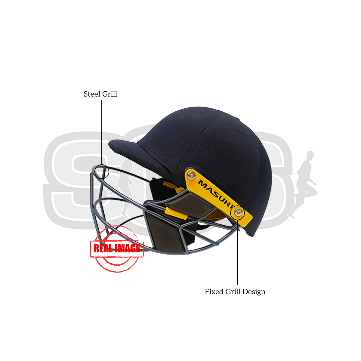 Masuri T Line Steel Cricket Helmet
