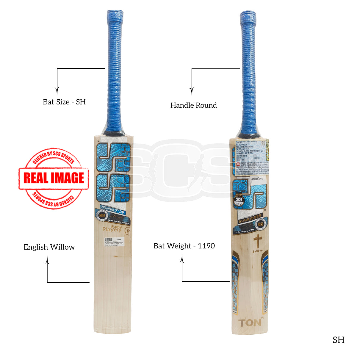 SS Gama Player (N.Pooran) English Willow Cricket Bat