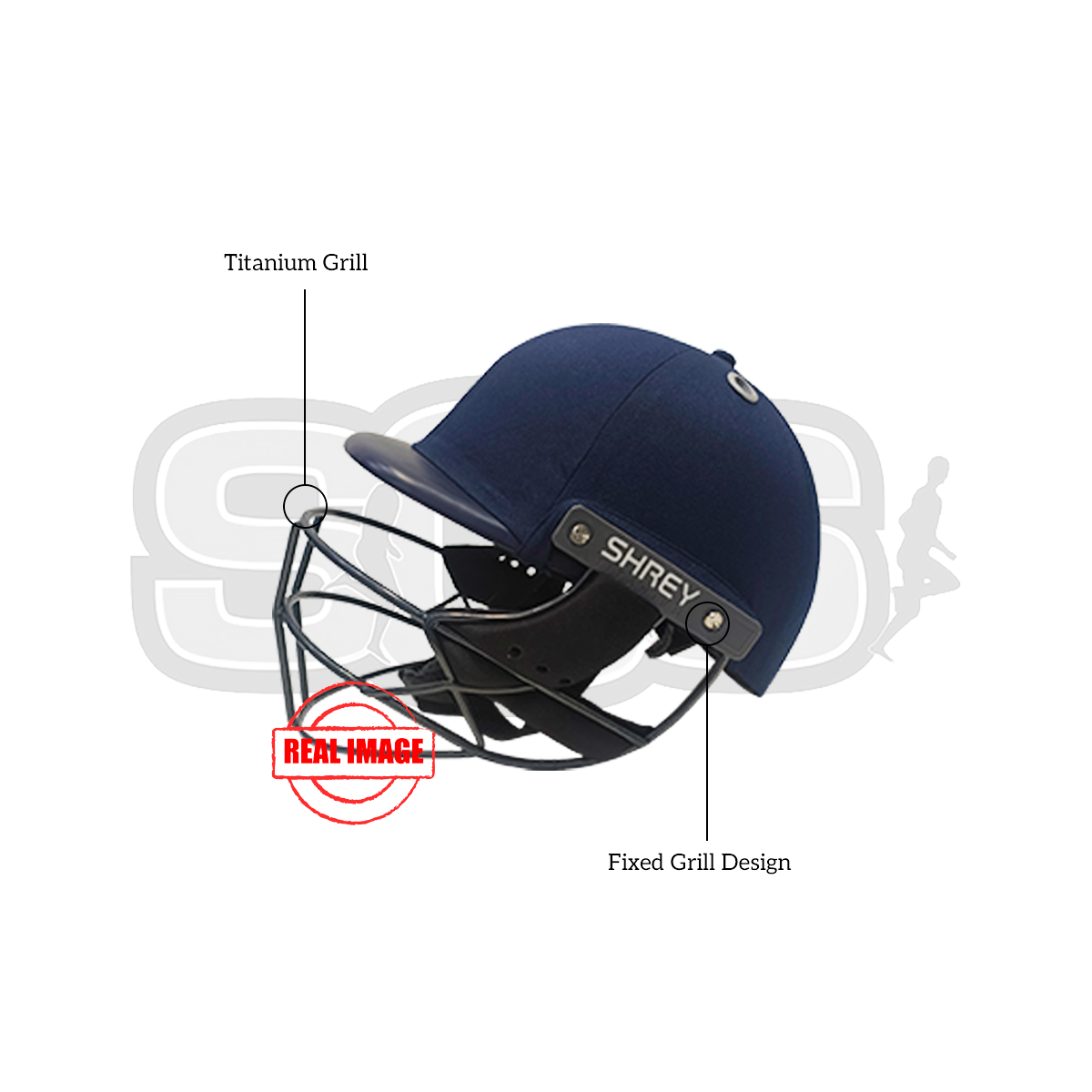 Shrey Elite Pro Titanium Cricket Helmet