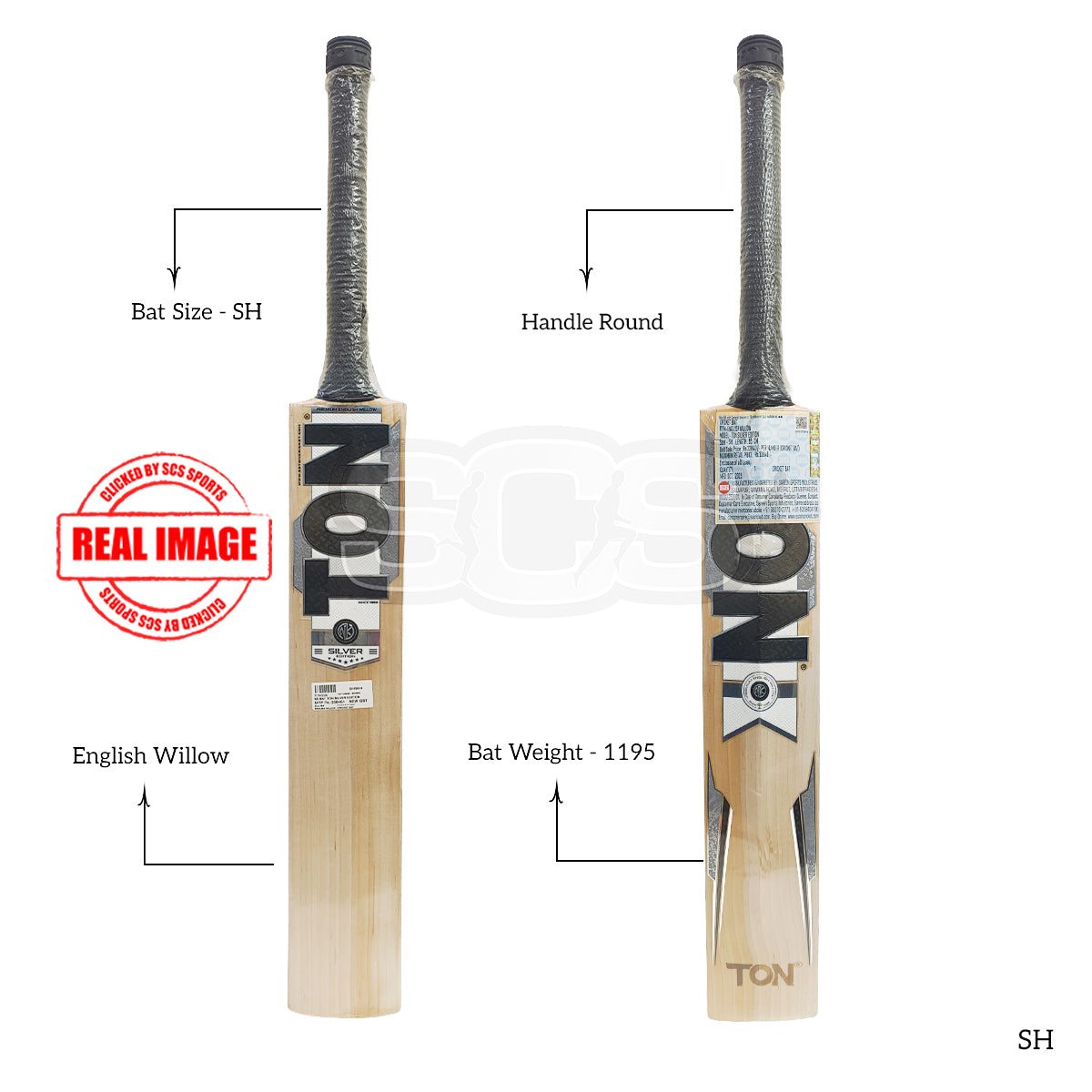 SS Ton Silver Edition English Willow Cricket Bat