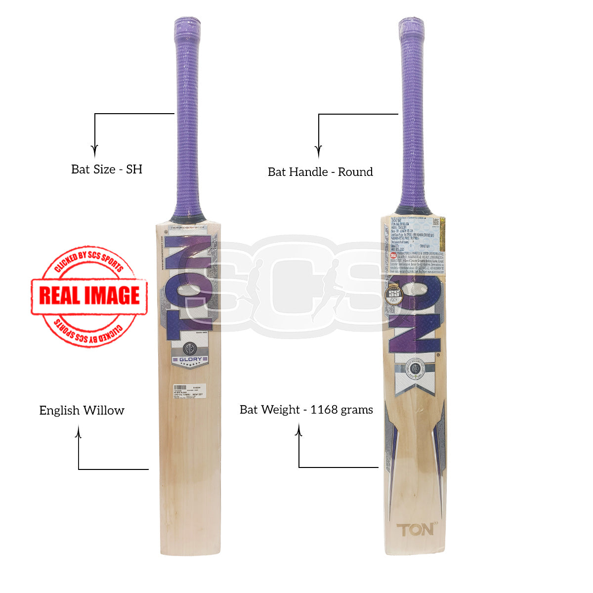 SS Ton Glory English Willow Cricket Bat
