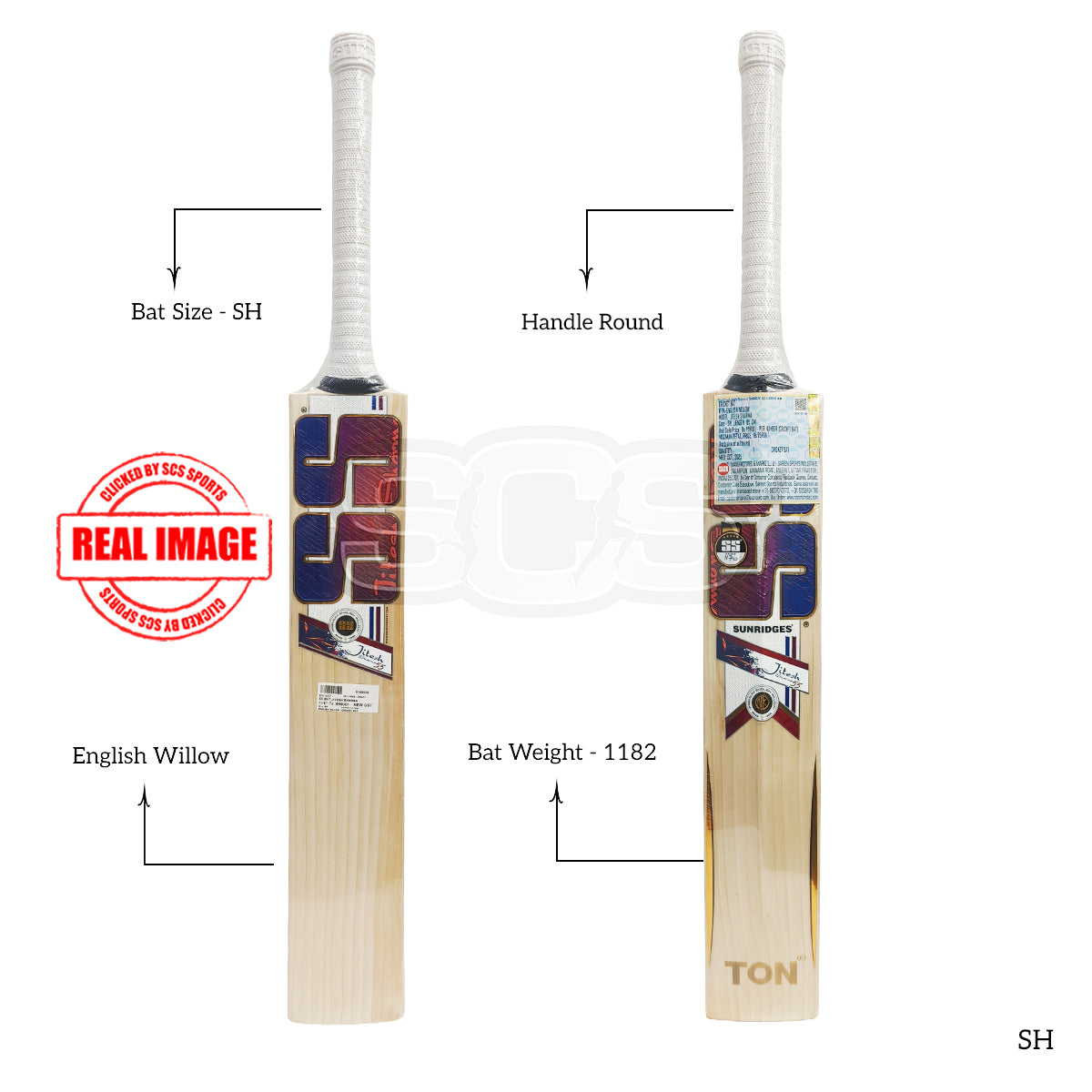 SS Jitesh Sharma English Willow Cricket Bat