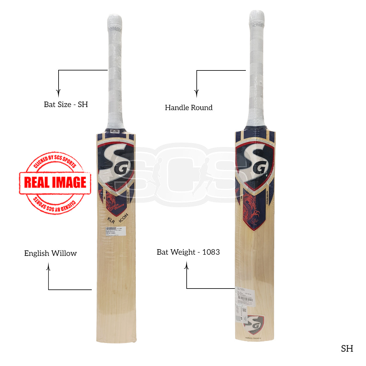 SG KLR Icon English Willow Cricket Bat