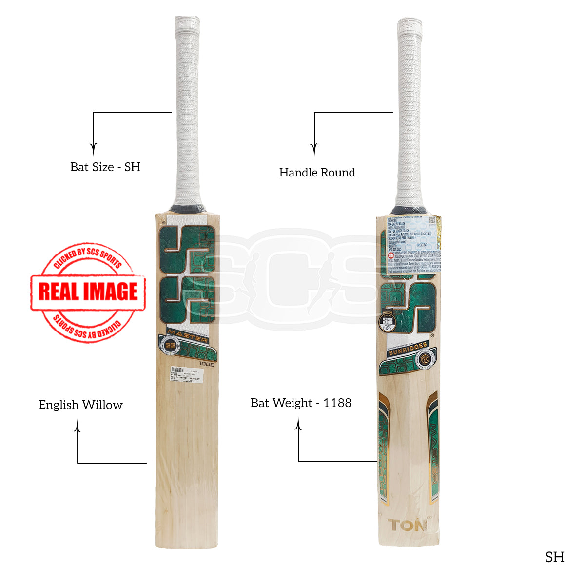SS Master 1000 English Willow Cricket Bat
