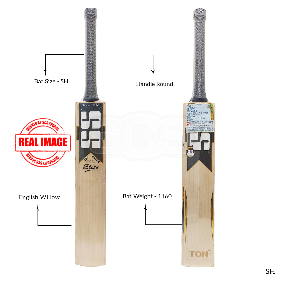 SS Elite English Willow Cricket Bat