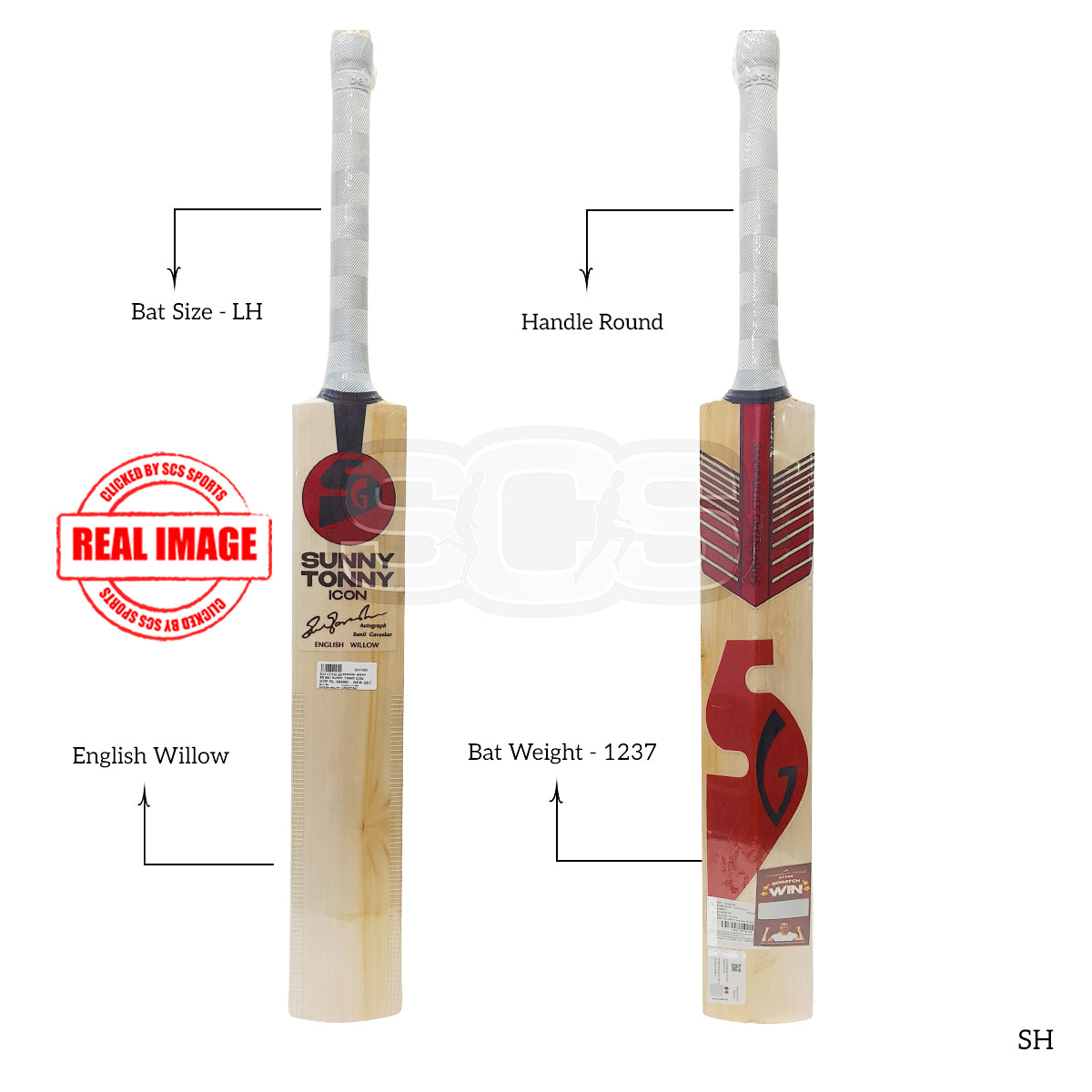 SG Sunny Tonny Icon English Willow Cricket Bat