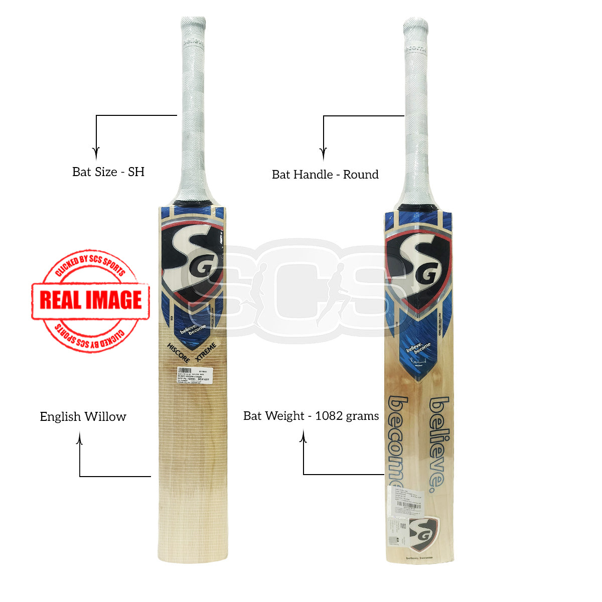 SG Hiscore Xtreme English Willow Cricket Bat