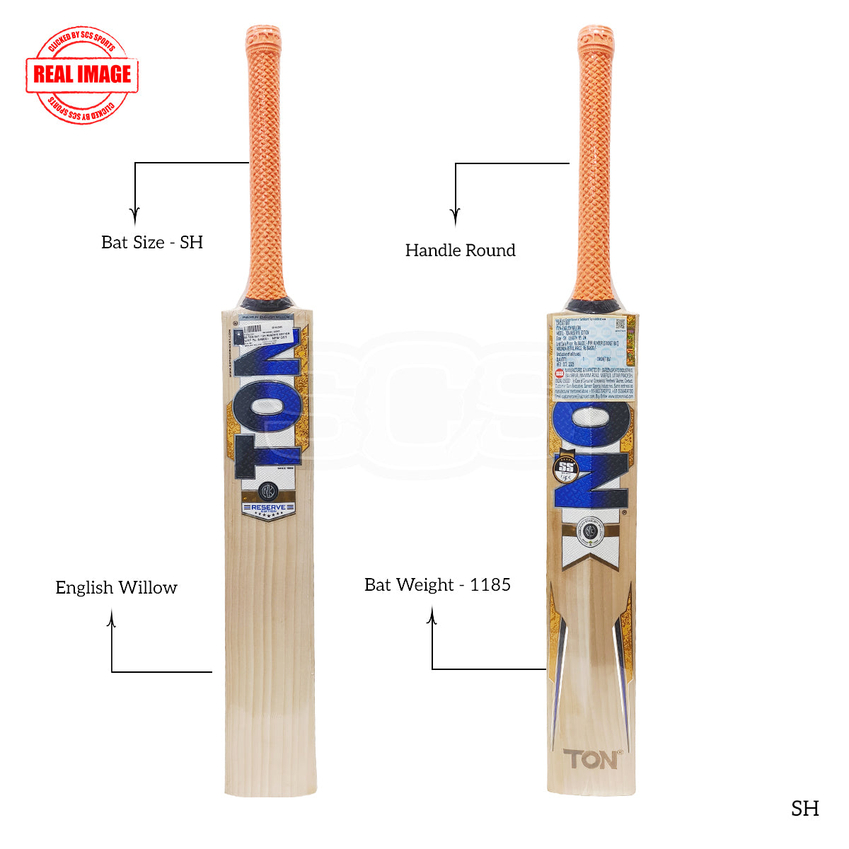 SS Ton Reserve Edition English Willow Cricket Bat