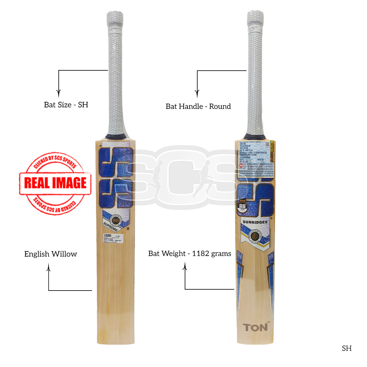 SS Supremo English Willow Cricket Bat