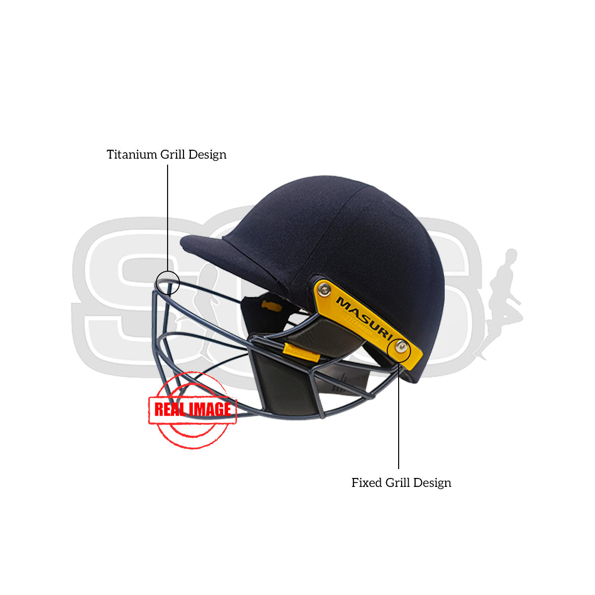 Masuri T Line Titanium Cricket Helmet