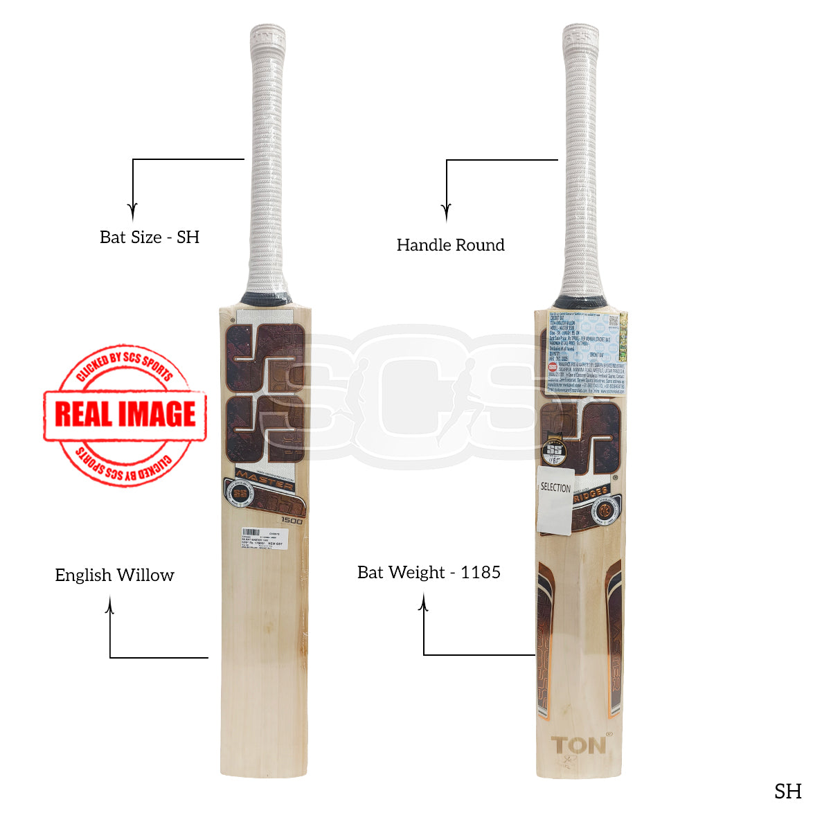 SS Master 1500 English Willow Cricket Bat