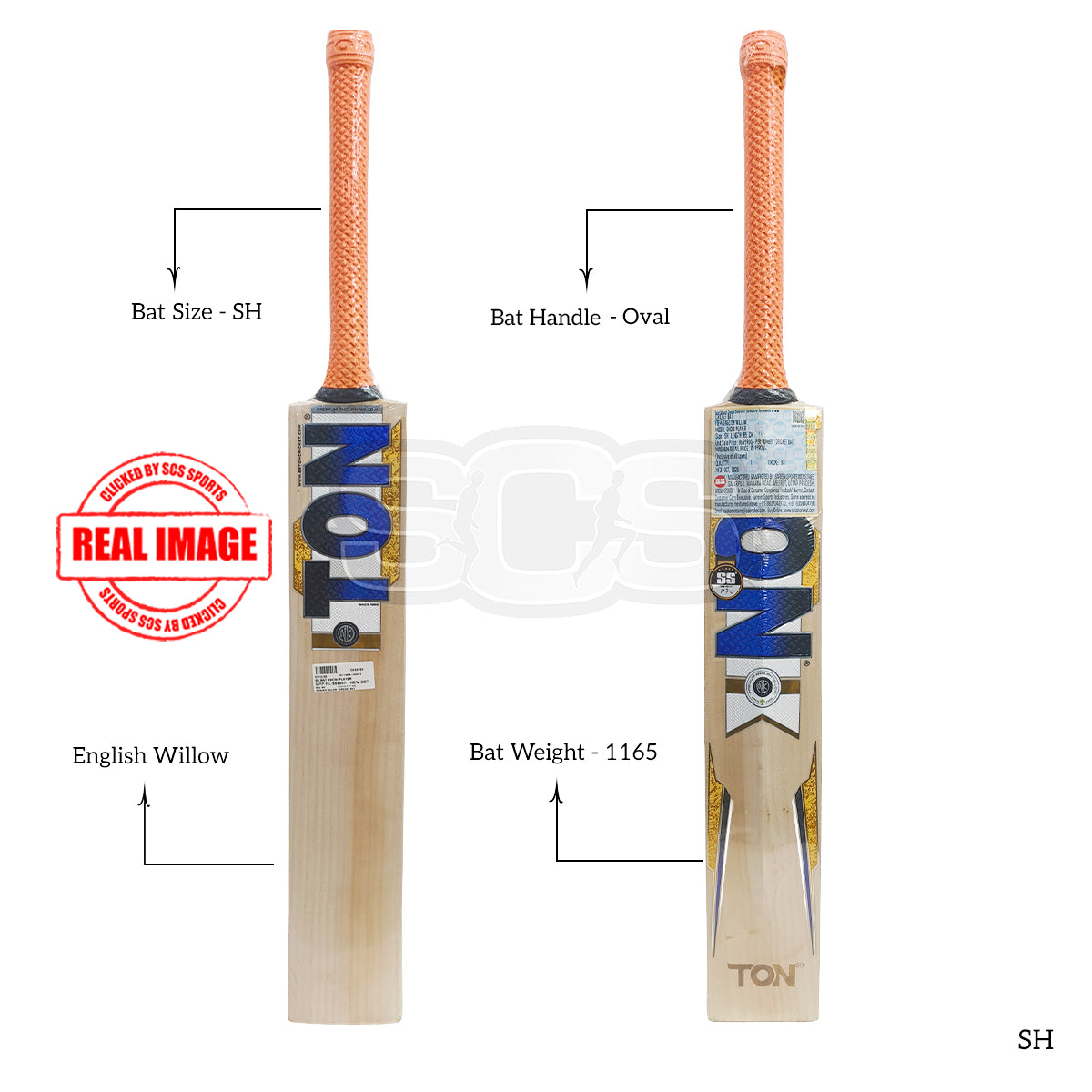 SS Dhoni Player English Willow Cricket Bat