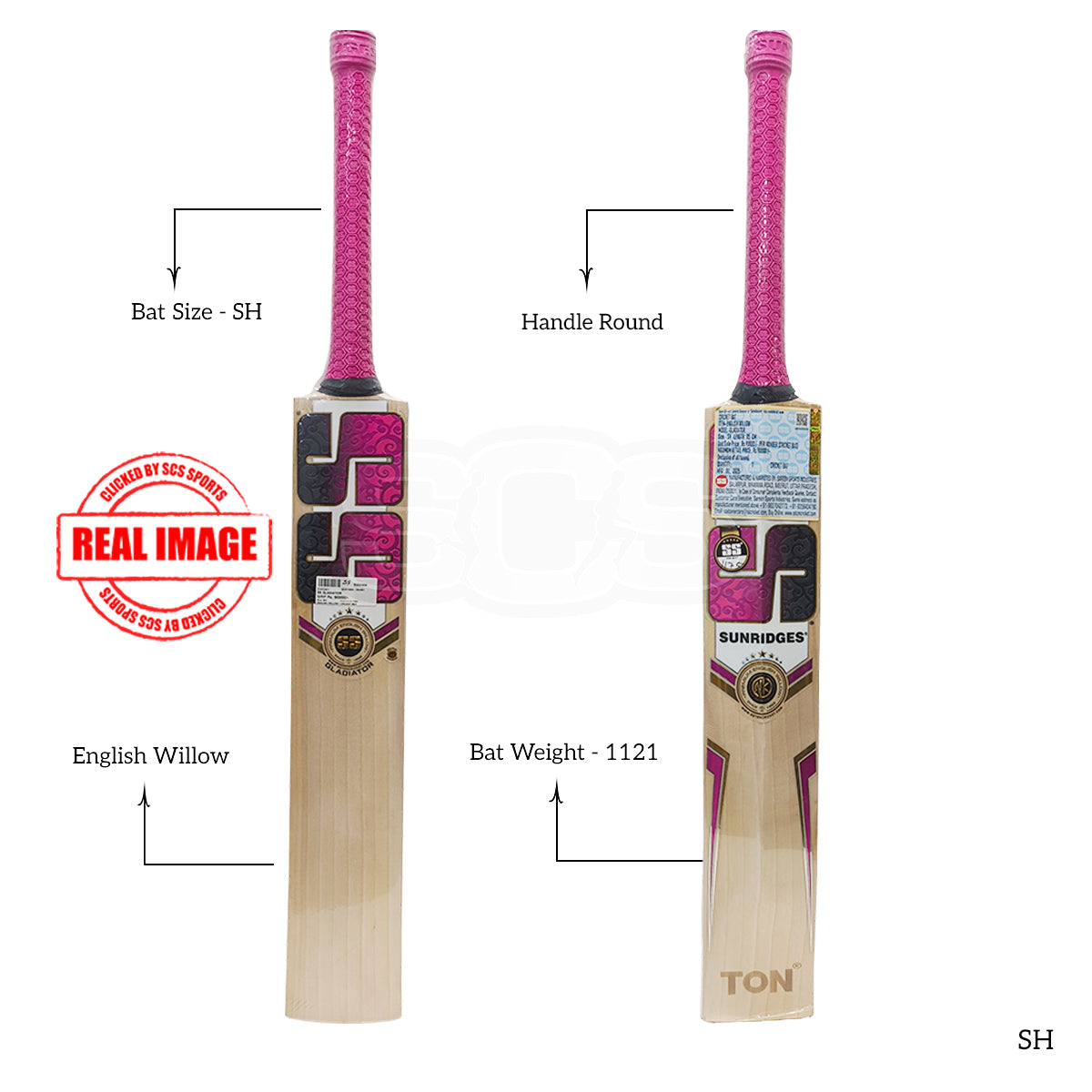SS Gladiator English Willow Cricket Bat