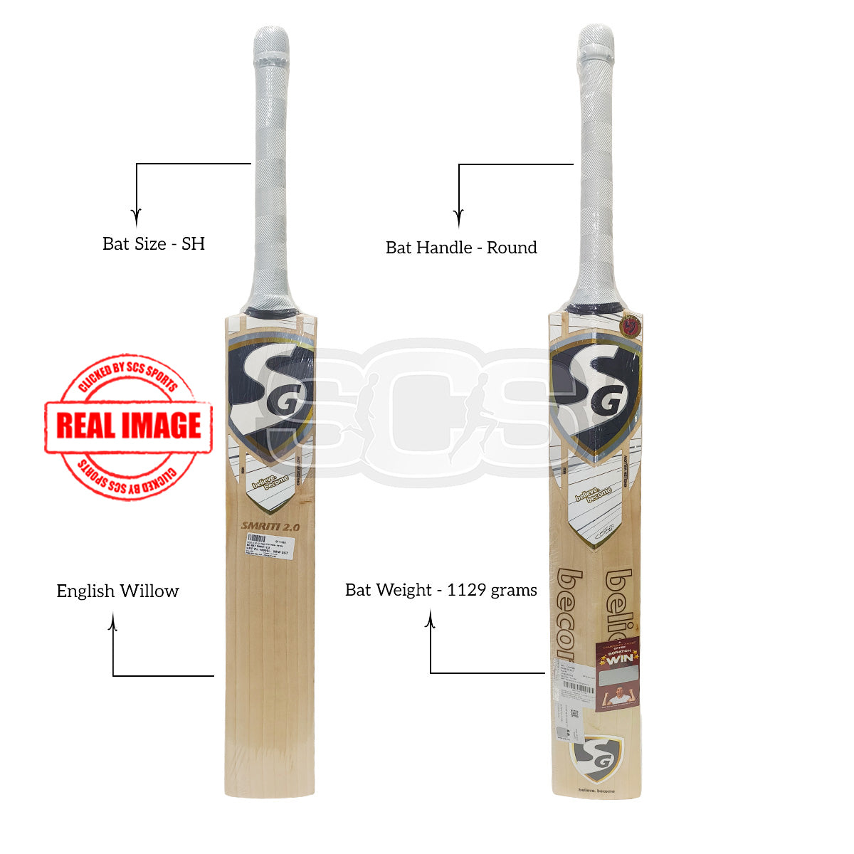 SG Smriti 2.0 English Willow Cricket Bat