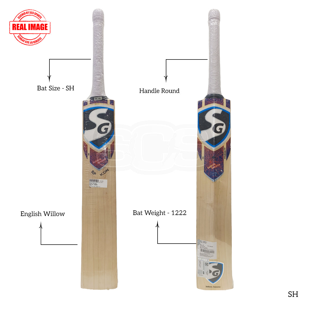 SG RP Icon English Willow Cricket Bat