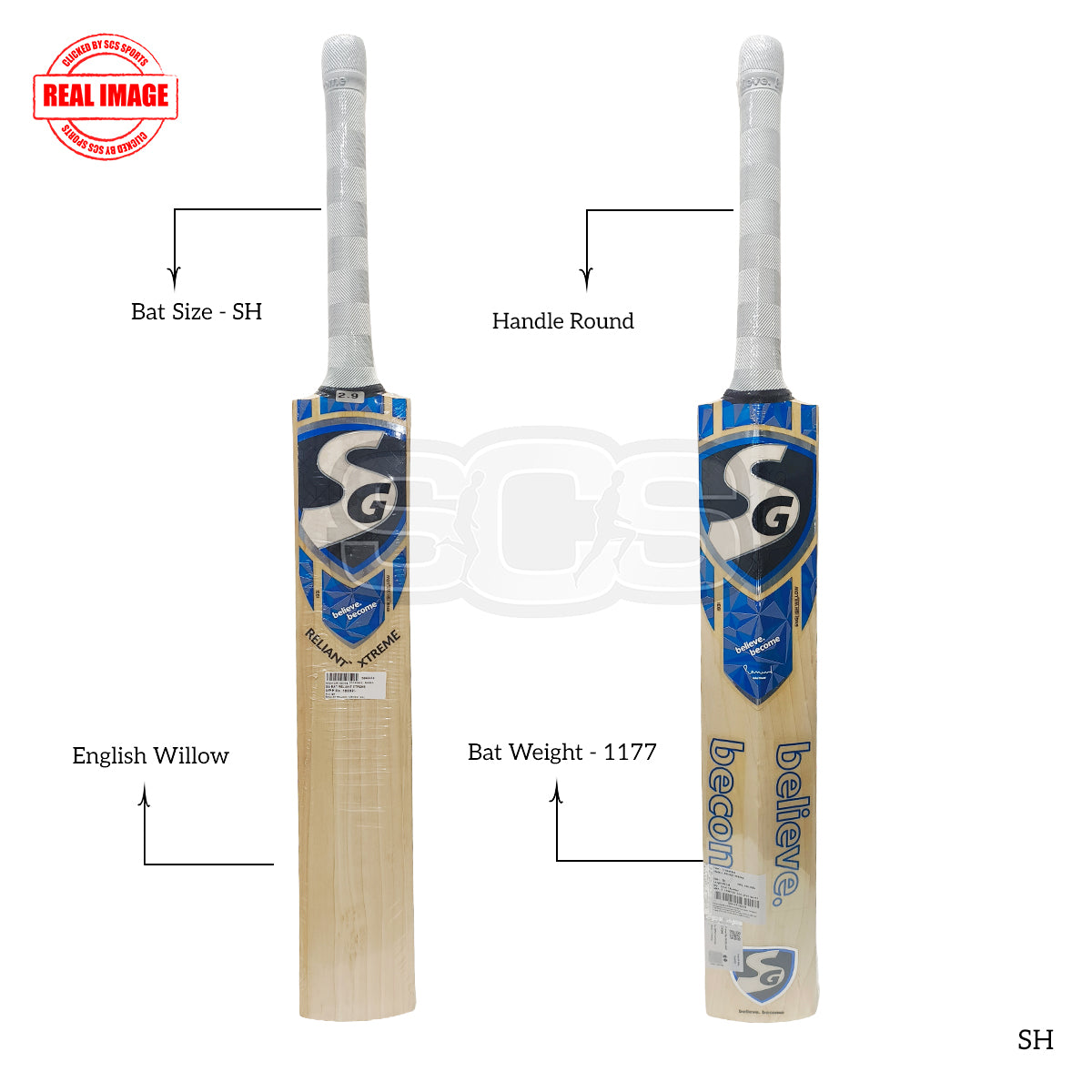SG Reliant Xtreme English Willow Cricket Bat