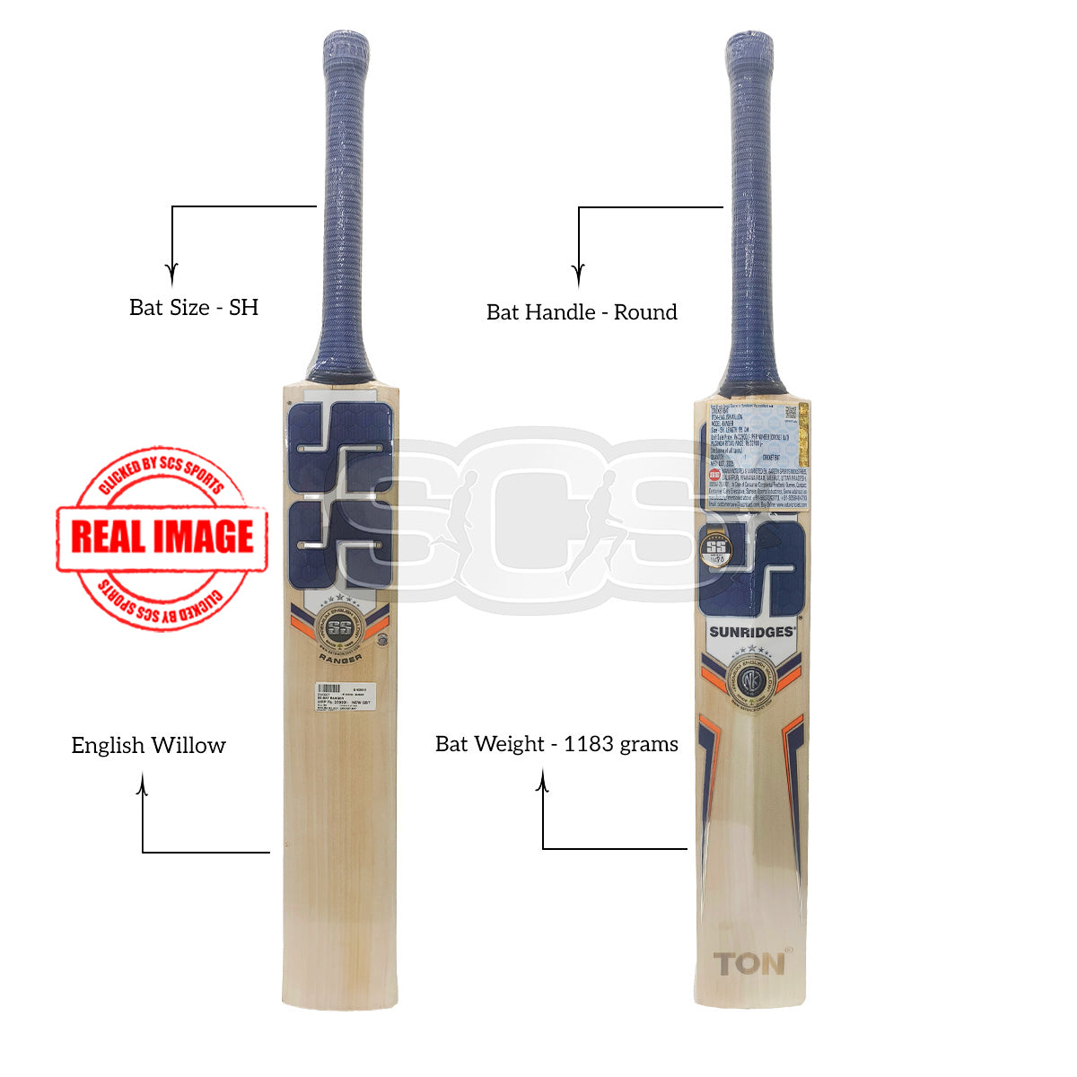 SS Ranger English Willow Cricket Bat