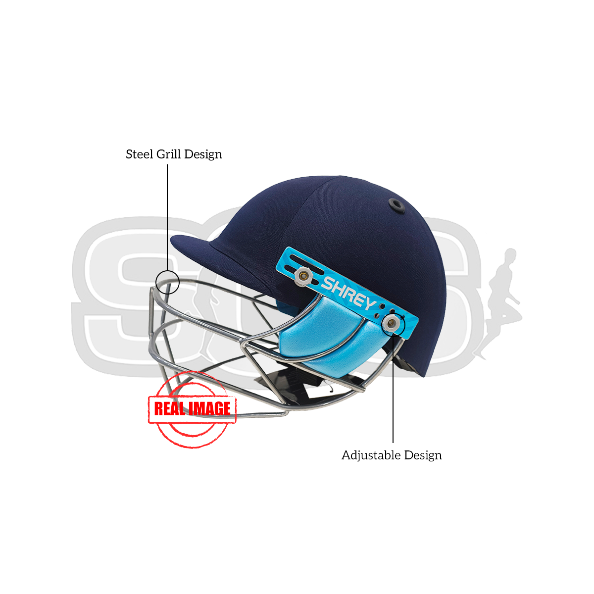 Shrey Match 3.0 Steel Cricket Helmet
