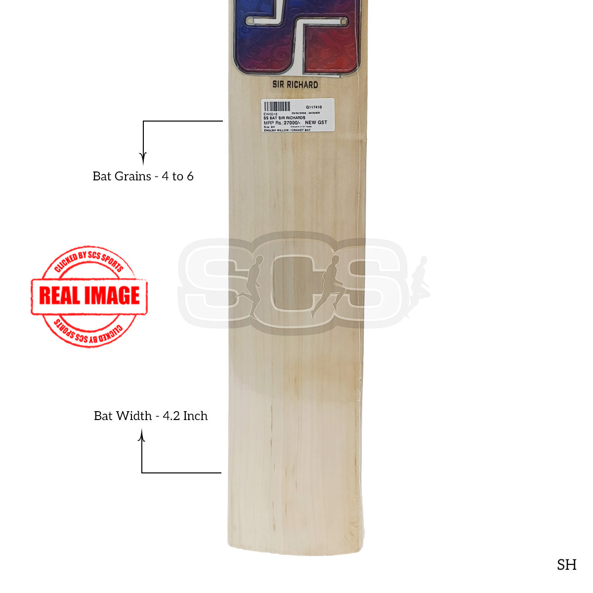SS Sir Richard English Willow Cricket Bat