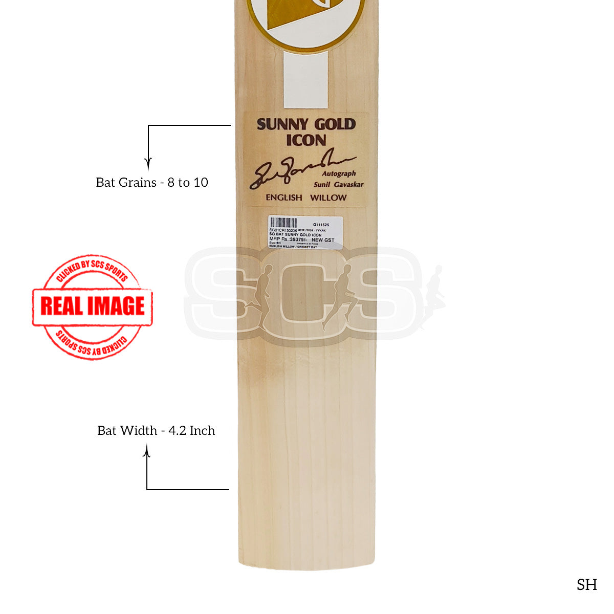 SG Sunny Gold Icon English Willow Cricket Bat