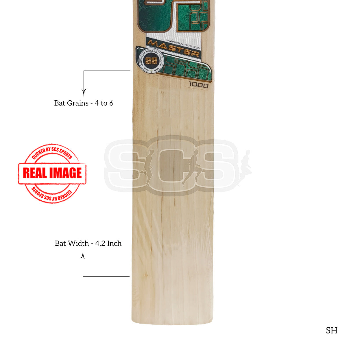 SS Master 1000 English Willow Cricket Bat