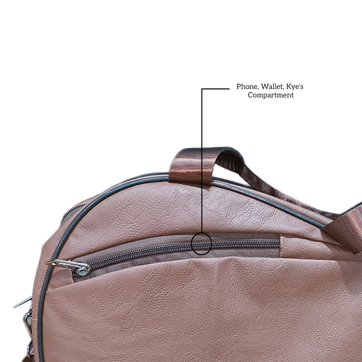 SCS PU Leather Dual Compartment Padel Bag