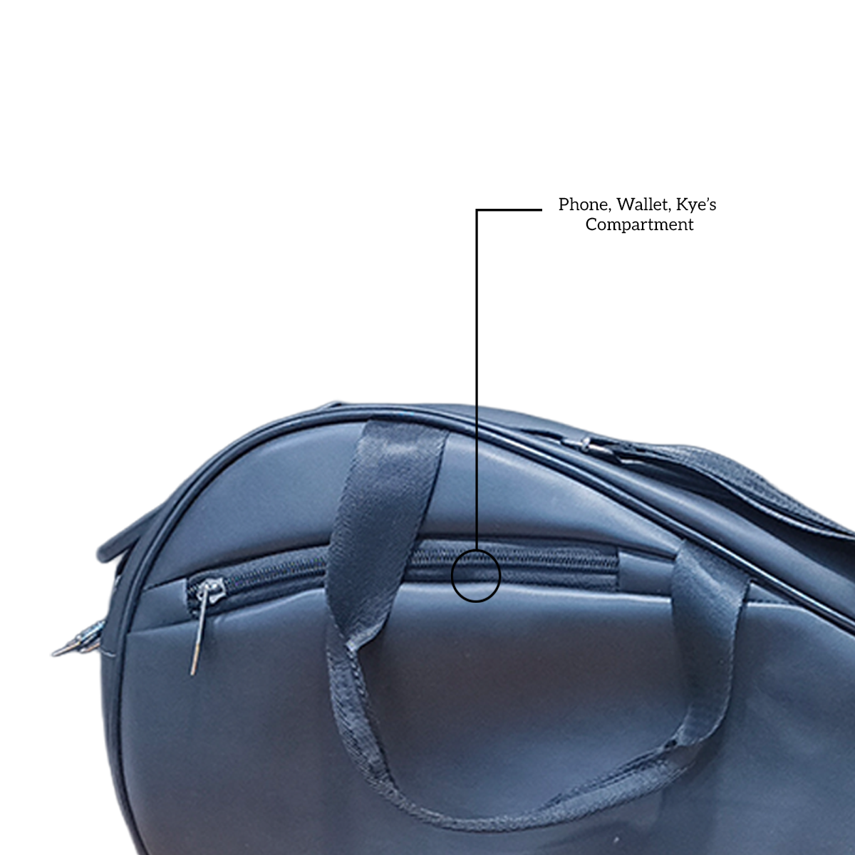 SCS PU Leather Single Compartment Padel Bag