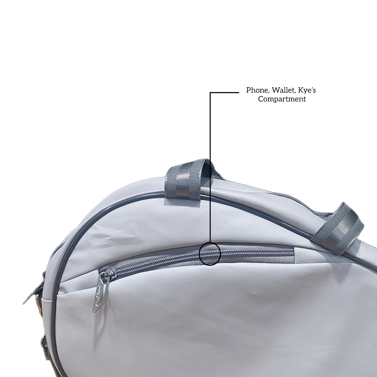 SCS PU Leather Single Compartment Padel Bag